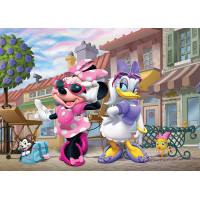 Dětská fototapeta DISNEY - Minnie a Daisy - malířky - 155x110 cm