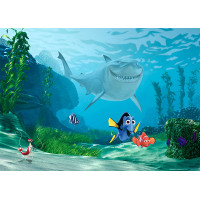 Dětská fototapeta DISNEY - Nemo a Dory v nebezpečí - 155x110 cm