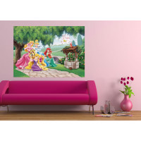 Dětská fototapeta DISNEY - Princezny se svými mazlíčky - 155x110 cm