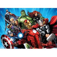 Dětská fototapeta MARVEL - Hrdinové Avengers - 155x110 cm