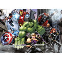 Dětská fototapeta MARVEL - Hrdinové Avengers v akci - 155x110 cm