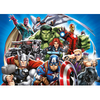 Dětská fototapeta MARVEL - Hrdinové Avengers na stráži - 155x110 cm