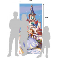 Dětská fototapeta DISNEY - Sofie První - 90x202 cm