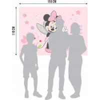 Dětská fototapeta DISNEY - Minnie jako víla - 155x110 cm