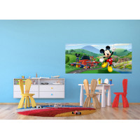 Dětská fototapeta DISNEY - Mickey Mouse má nápad - 202x90 cm