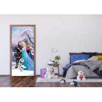 Dětská fototapeta DISNEY - Frozen v kouzelném lese - 90x202 cm