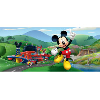 Dětská fototapeta DISNEY - Mickey Mouse má nápad - 202x90 cm