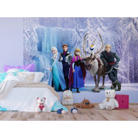 Dětská fototapeta DISNEY - Frozen v kouzelném lese- 360x270 cm