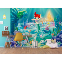 Dětská fototapeta DISNEY - ARIEL - 360x270 cm