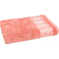 Bavlněný ručník TERRA 50x90 cm - lososový