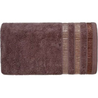 Bavlněný ručník GITA 30x50 cm - čokoládový
