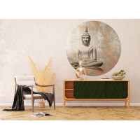 Moderní fototapeta - Buddha - kulatá - 140 cm