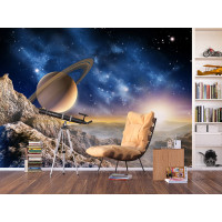 Moderní fototapeta - Velkolepý Saturn - 360x270 cm