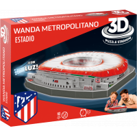 3D PUZZLE STADIUM Svítící 3D puzzle Stadion Wanda Metropolitano - FC Atlético Madrid
