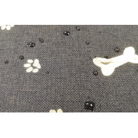 Pelíšek pro psy FLUFFY - 125x80 cm - hnědý