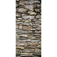 Moderní fototapeta - Kamenná zeď - 90x202 cm