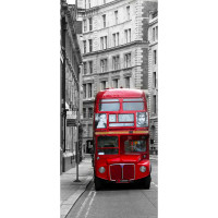 Moderní fototapeta - Autobus v Londýně - 90x202 cm