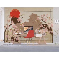 Moderní fototapeta - Japonské motivy - 360x270 cm