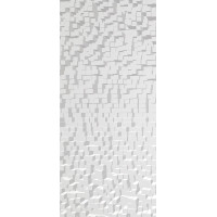Moderní fototapeta - 3D abstrakce - bílé kostky - 90x202 cm