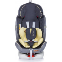 CHIPOLINO Autosedačka Journey otočná 360 Isofix 0-36 kg Banana