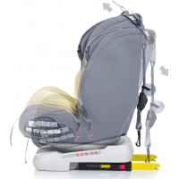 CHIPOLINO Autosedačka Journey otočná 360 Isofix 0-36 kg Banana
