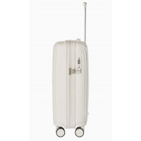 Moderní cestovní kufry MARBELLA - bílé