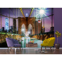 Moderní fototapeta - Brooklynský most - 360x270 cm