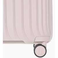Moderní cestovní kufry MARBELLA - růžové