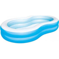 Nafukovací oválný bazén BESTWAY 5411- 262x157x46 cm