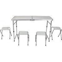 Kempingový set (4 židle + stůl)