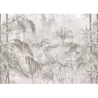 Moderní fototapeta - Tropické listy - 375x270 cm