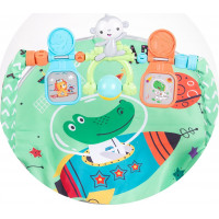 CHIPOLINO Kojenecké lehátko vibrující 2v1 Baby Spa Green