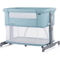 CHIPOLINO Postýlka Mommy 'n Me 2v1 Blue Mint