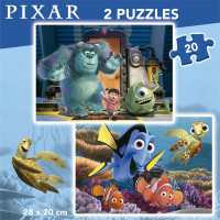 EDUCA Puzzle Disney Pixar 2x20 dílků