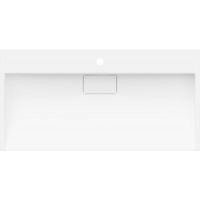 Umyvadlo z litého mramoru MEXEN AVA 90 cm - s otvorem pro baterii - bílé, 23019001