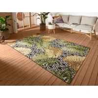 Kusový koberec Flair 105611 Diamonds and Leaves Multicolored