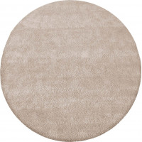 Kusový koberec Bolt Shaggy kruh - béžový