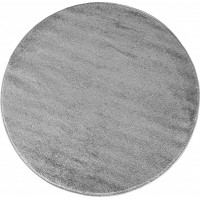 Kulatý koberec Portofino - šedý
