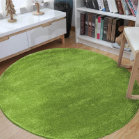 Kulatý koberec Portofino - zelený