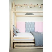 Dětská designová postel 160x80 cm DOMEČEK 1