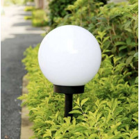 Solární zahradní lampa - koule, sada 6 ks