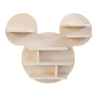 Dětská polička Mickey Mouse - přírodní