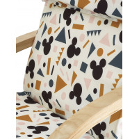 Dětské křeslo Mickey Mouse - geometric
