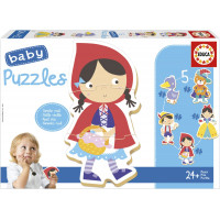 EDUCA Baby puzzle Bylo nebylo 5v1 (3-5 dílků)