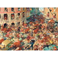 CASTORLAND Puzzle Art Collection: Býčí běh v Pamploně 3000 dílků