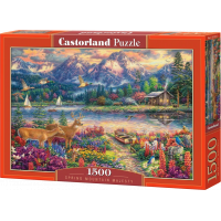 CASTORLAND Puzzle Majestát hory 1500 dílků