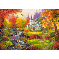 CASTORLAND Puzzle Podzimní atmosféra 1000 dílků