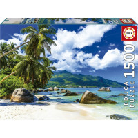 EDUCA Puzzle Seychelles 1500 dílků