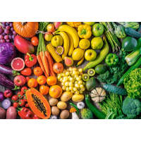 CASTORLAND Puzzle Vitamínová duha 1500 dílků