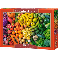 CASTORLAND Puzzle Vitamínová duha 1500 dílků